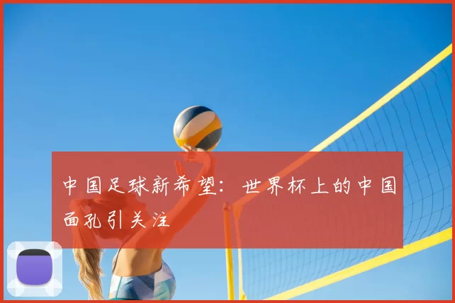 中国足球新希望：世界杯上的中国面孔引关注